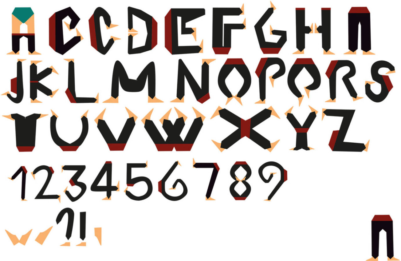 dousova autorsky font