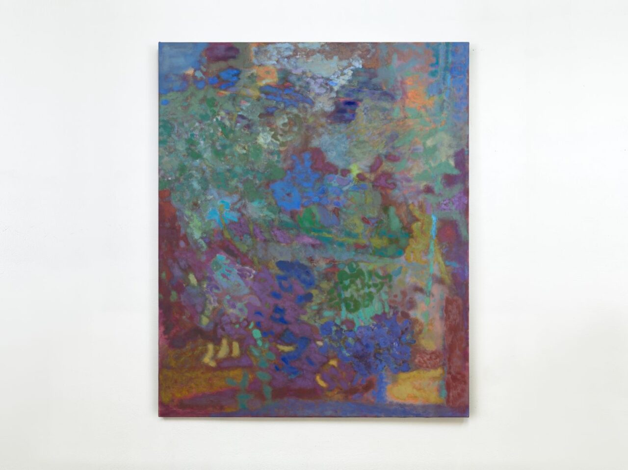 Sap lingers and sand on the table 2025 175x145 Oil on canvas