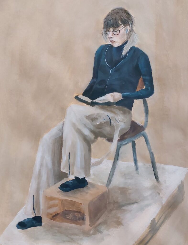 Sandra Koutska studie malba